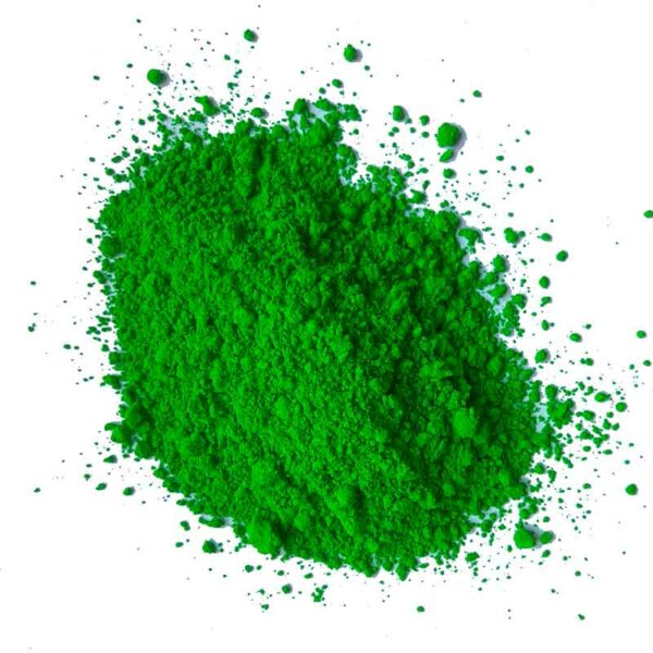 Lime green pigments